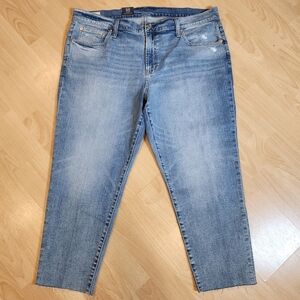 NWT Gap Girlfriend Midrise Tapered Jeans Women's Plus Size 20